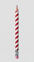 Candy Cane Stripe Pencil